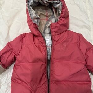 Burberry Kids Rose Puffer Jacket
